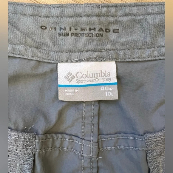 Columbia 
Men’s Omni - shade 
Sun protection cargo shorts 
Size 40 w 10 L - Picture 7 of 8